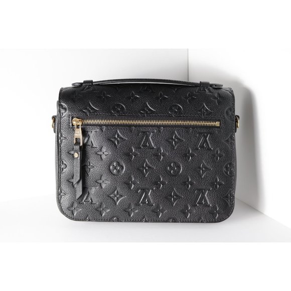 Louis Vuitton Pochette Metis Monogram Empreinte Noir Shoulder Bag Box Dustcover - Picture 3 of 10